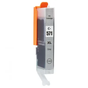 Canon CLI-571GYXL Grey Ink Cartridge PIXMA MG5750 / TS5050 | Compatible