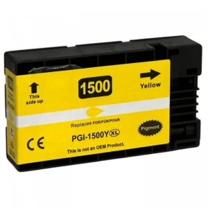 Canon PGI-1500XLY Yellow Pigment Inkjet Cartridge 9195B001 | Compatible