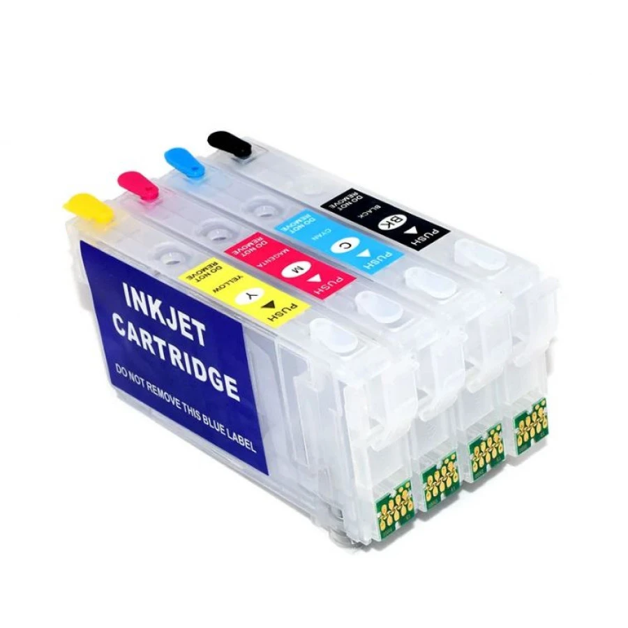 Epson T405XL / T05H1-T05H4 Refillable Cartridges WorkForce Pro WF-3820 / WF-4820 / WF-4830 / WF-7840 / WF-7830 / WF-7835 | Auto Reset | Compatible
