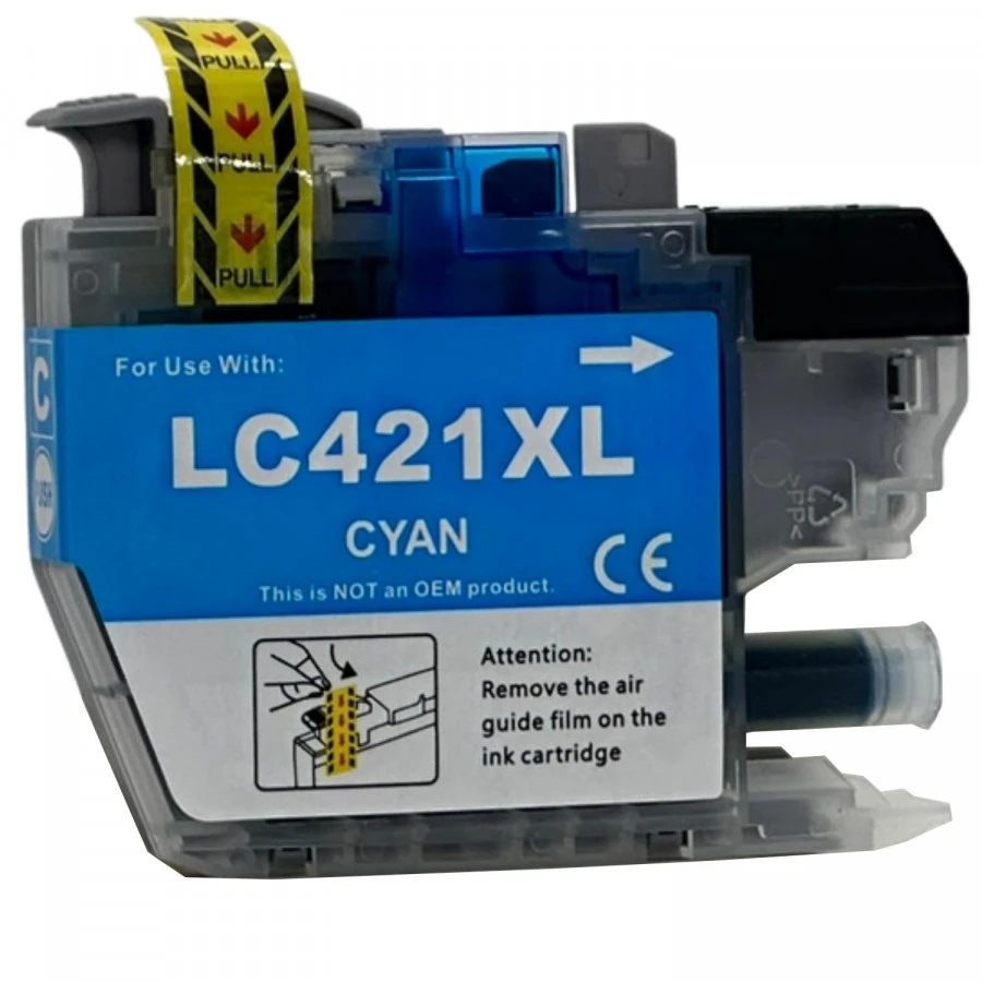 Brother LC-421 Cyan Ink Cartridge | Compatible