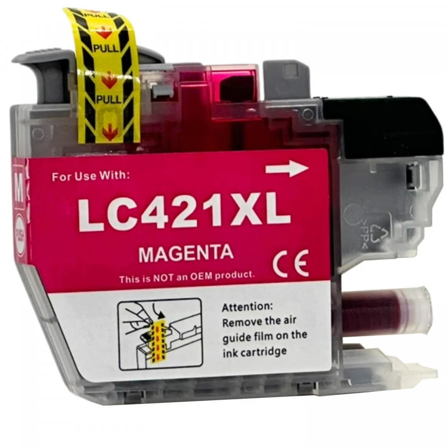 Brother LC-421 Magenta Ink Cartridge | Compatible