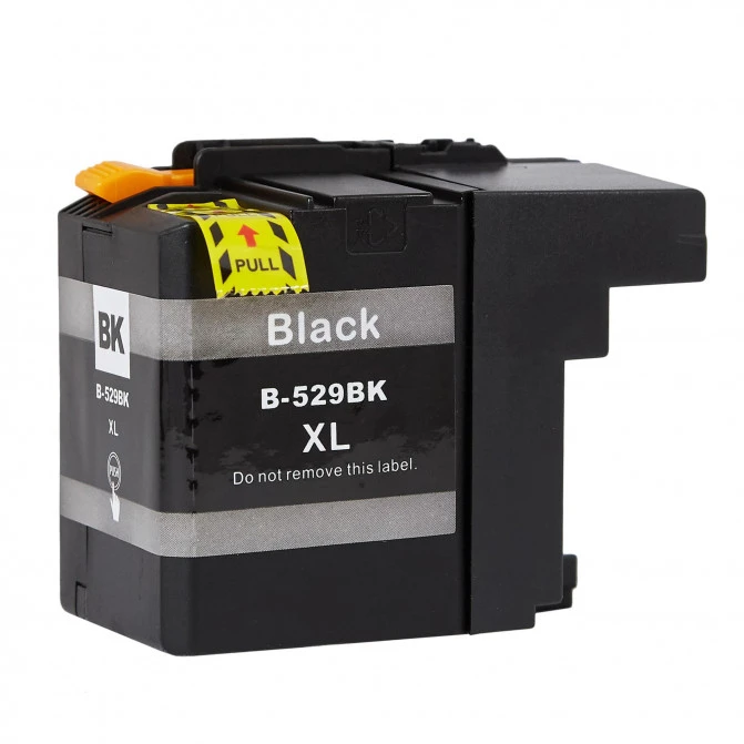 Brother LC-529XLBK Black Ink Cartridge | Compatible