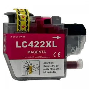 Brother LC-422XL Magenta 18 ml Ink Cartridge | Compatible