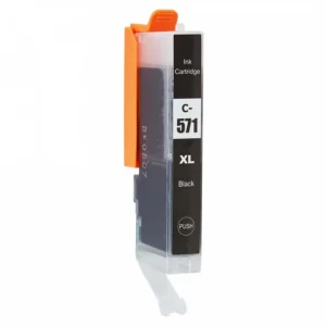 Canon CLI-571XBK Black Ink Cartridge PIXMA MG5750 / TS5050 | Compatible