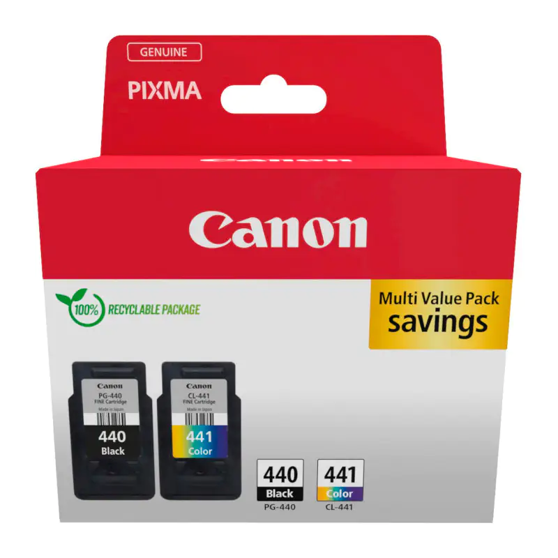 Canon PG-440 + CL-441 Twin Pack Cartridge Set | Original