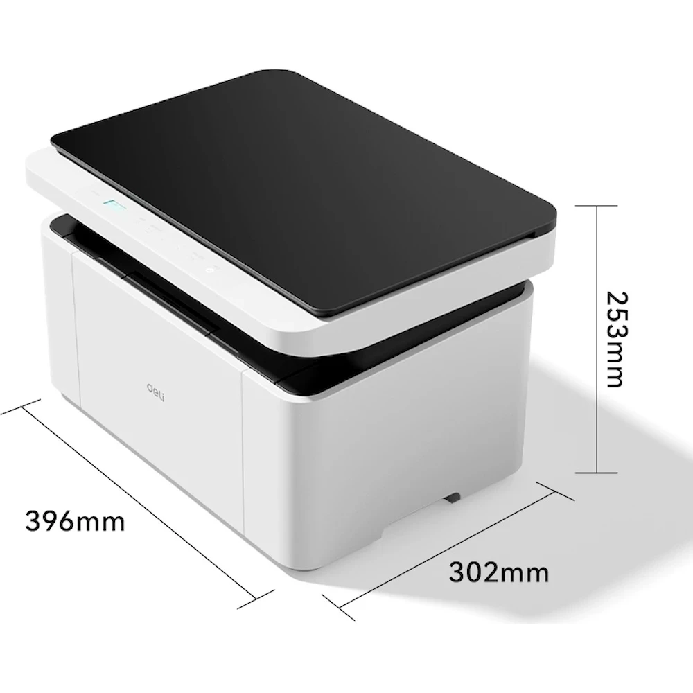 MFD Deli M1820W White - imagine 6